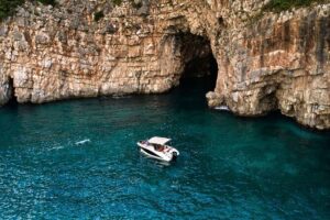 Blue Cave Guided Tour in Kotor Bay - Former submarine tunnel pass-by: WWII naval leftovers you can actually see
