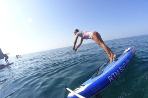 Budva Bay: Kayak & SUP Tour to Coastal Caves - Coastal views off Old Town: the part you can’t get from shore