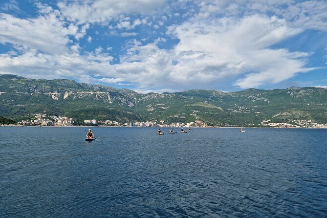 Small group kayaking tour from Budva to Sveti Nikola island caves - How the 3 hours 30 minutes plays out in real life