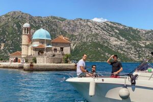 The Grand Boka Tour:Blue Cave, Lady of the Rocks & Submarine Base - Our Lady of the Rocks: the man-made island + a small museum option