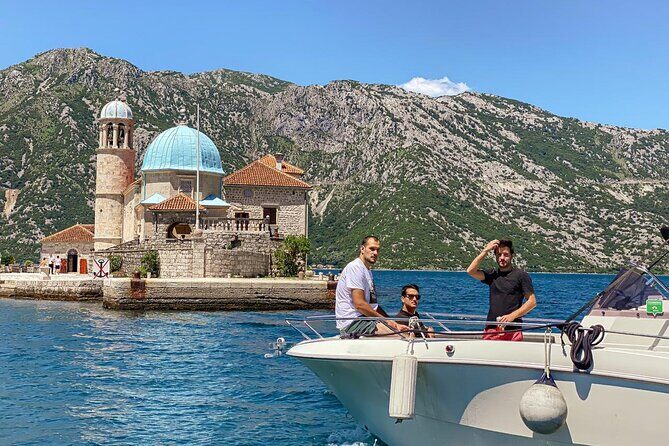 The Grand Boka Tour:Blue Cave, Lady of the Rocks & Submarine Base - Our Lady of the Rocks: the man-made island + a small museum option