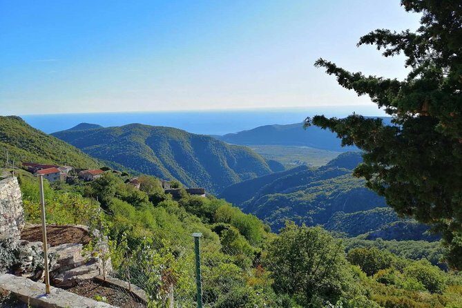 Unique gastro experience with locals in high hills above Budva! - The drive + Kosmač Fortress: bay views with a short walk